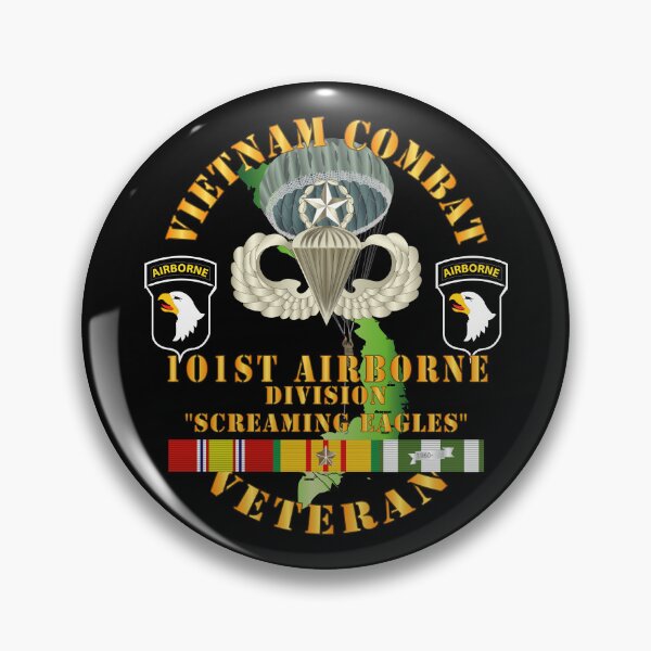 Item preview, Army - Vietnam Combat Veteran w 101st Airborne Div w JM - V1 X 300 designed and sold by Military Insignia Products.