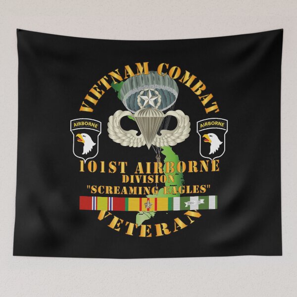 Item preview, Army - Vietnam Combat Veteran w 101st Airborne Div w JM - V1 X 300 designed and sold by Military Insignia Products.
