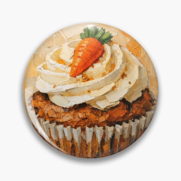 Item preview, Carrot Cupcake Impasto designed and sold by caracatita75.