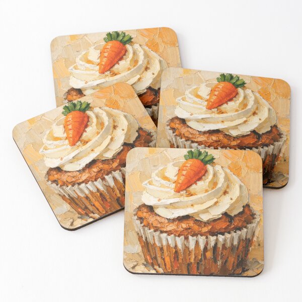 Item preview, Carrot Cupcake Impasto designed and sold by caracatita75.