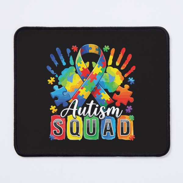 Item preview, Autism Awareness Support Squad Retro Puzzle Piece Autism Acceptance Design designed and sold by kiralynstration.