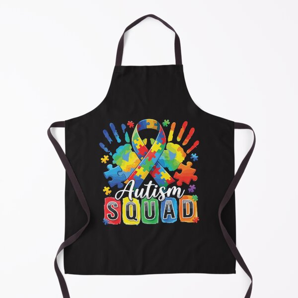 Item preview, Autism Awareness Support Squad Retro Puzzle Piece Autism Acceptance Design designed and sold by kiralynstration.
