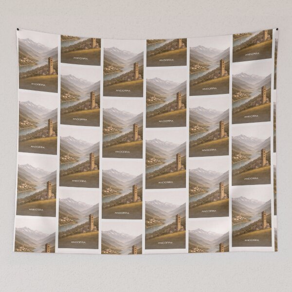 Item preview, Andorra Travel Art designed and sold by Thistle-TShop.