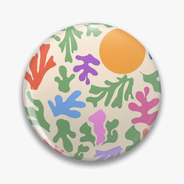 Item preview, Pastel Spring Sunshine Abstract – Matisse Organic Shapes designed and sold by MaiZephyr.