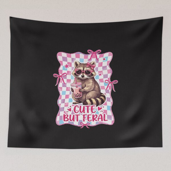 Item preview, Cute But Feral Toddler Funny Raccoon Feral Child Humor Cute Kids Design designed and sold by kiralynstration.