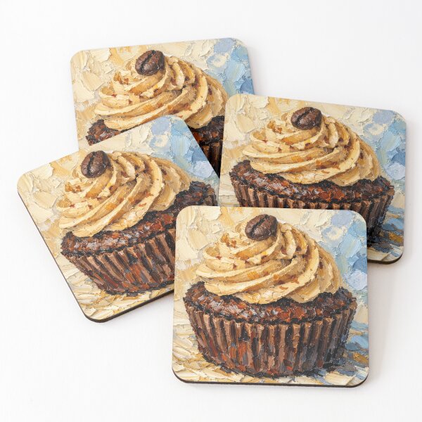 Item preview, Coffee Cupcake Impasto designed and sold by caracatita75.