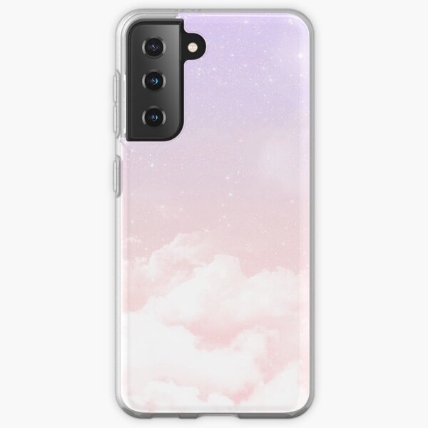 Cas de nuages pastels Coque souple Samsung Galaxy