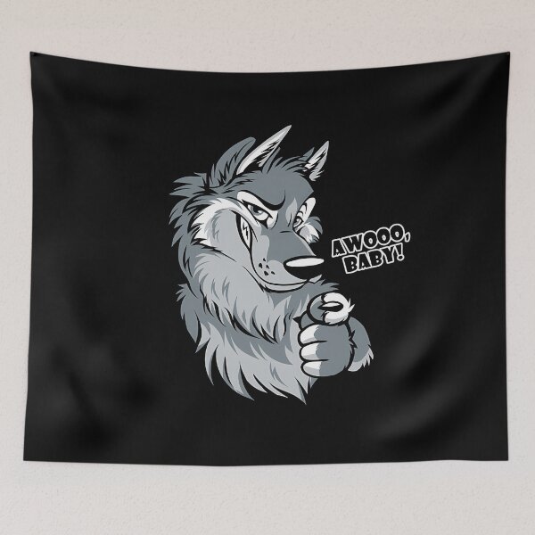 Item preview, Wolf Awoo Baby designed and sold by yonkocreative.