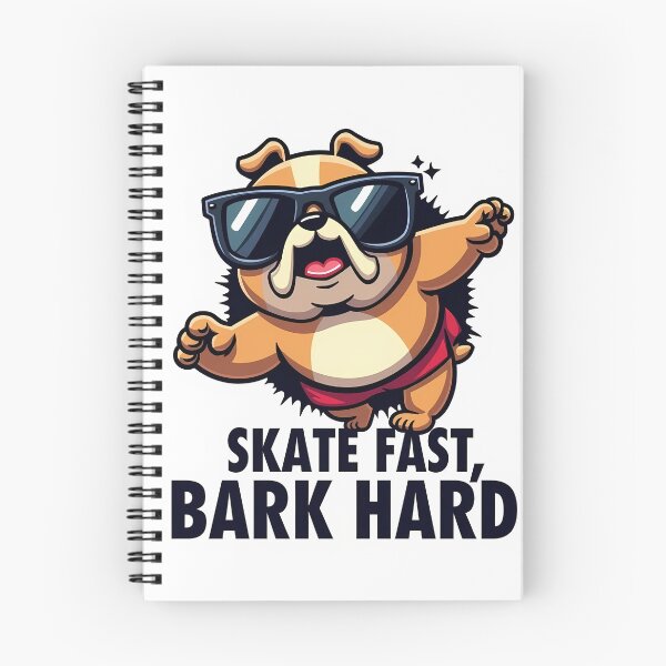Item preview, Skater Bulldog Cool designed and sold by BysonDesigns.
