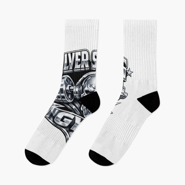 Item preview, Silver Sterling Gym Chrome Skull – Hardcore Weightlifting Fitness Design designed and sold by GarnerSupplyCo.