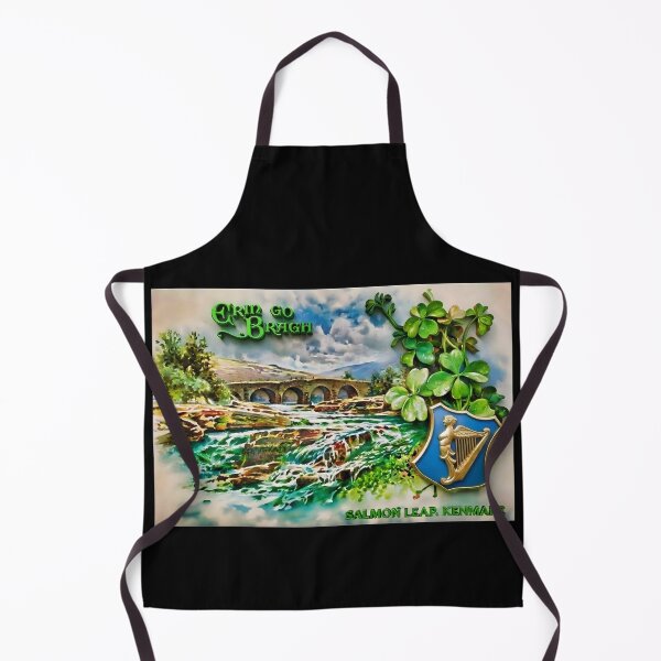 Item preview, Erin go Bragh Ireland Forever Salmon Leap Kenmare Co Kerry  designed and sold by OliDesigns.