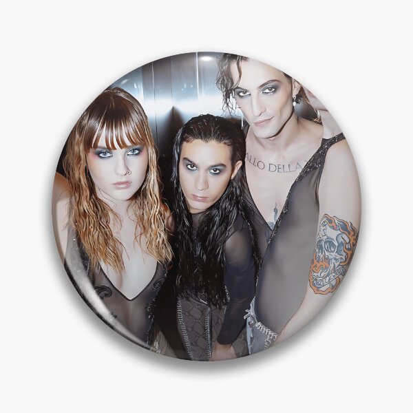 Item preview, Maneskin Rock Band Poster designed and sold by CalmNight.