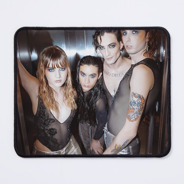 Item preview, Maneskin Rock Band Poster designed and sold by CalmNight.