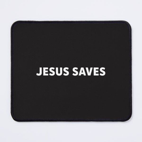 Item preview, Jesus Saves Christian Faith Bold Minimalist Religious Statement Design designed and sold by kiralynstration.