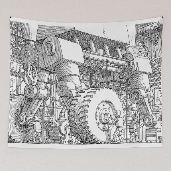 Item preview, robot designed and sold by Sketch-Studio2.