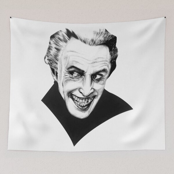 Item preview, The Man Who Laughs  designed and sold by SpookyPieGuy.