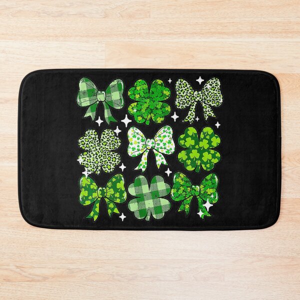 Item preview, St Patricks Day Shamrock Bows Lucky Irish Clover designed and sold by SanTiOmal.
