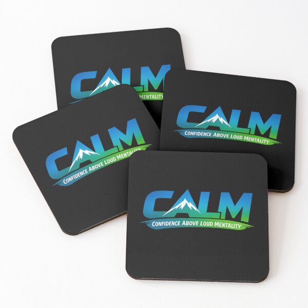 Item preview, Elevated CALM: Confidence Above Loud Mentality Mountain Peak Design designed and sold by Jason123za.