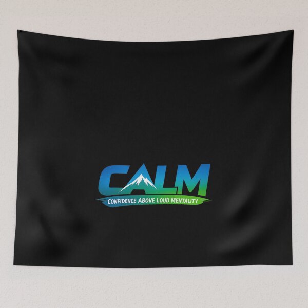 Item preview, Elevated CALM: Confidence Above Loud Mentality Mountain Peak Design designed and sold by Jason123za.
