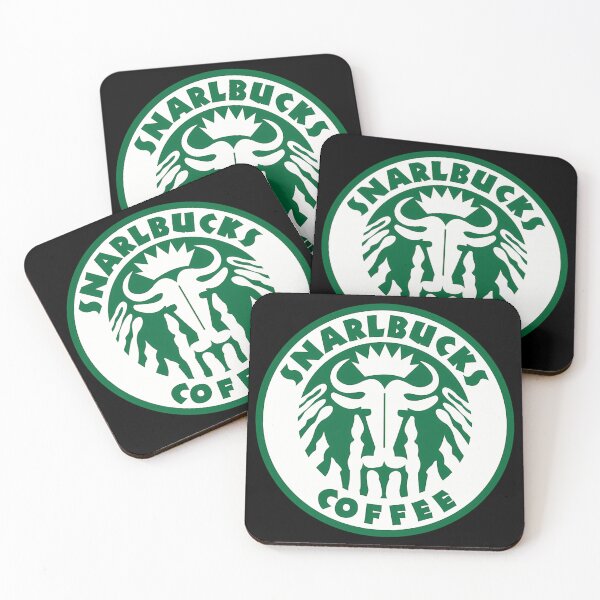 Item preview, Snarlbucks Coffee designed and sold by yonkocreative.