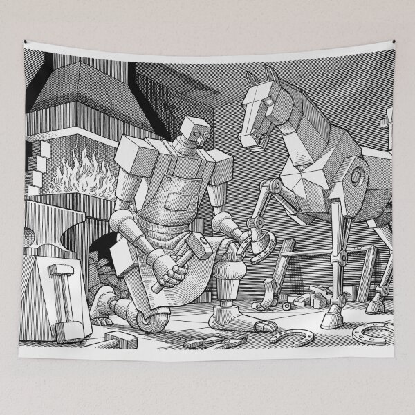 Item preview, robot designed and sold by Sketch-Studio2.