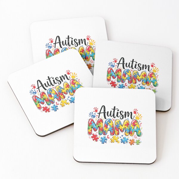 Item preview, Autism Mama Support Squad Retro Autism Awareness Mom Neurodiversity Design designed and sold by kiralynstration.