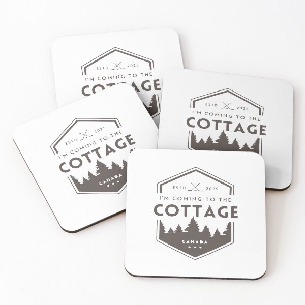 Item preview, The Cottage Is Calling I’m Coming Cottagecore Nature Lover Retro Cabin Design designed and sold by kiralynstration.