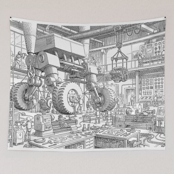 Item preview, robot designed and sold by Sketch-Studio2.
