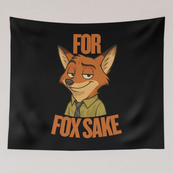 Item preview,  For Fox Sake  Nick Wilde Inspired Zootopia  designed and sold by yonkocreative.