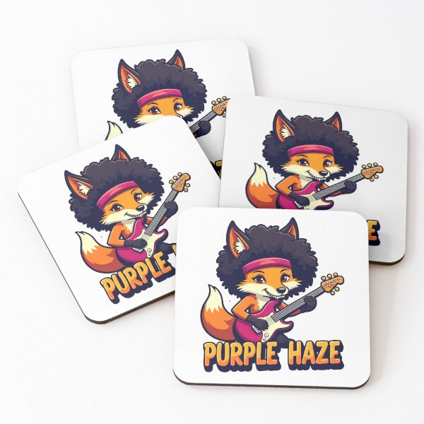 Artikelvorschau, Jimi Hendrix Fox entworfen und verkauft von BysonDesigns.