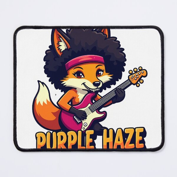 Item preview, Jimi Hendrix Fox designed and sold by BysonDesigns.