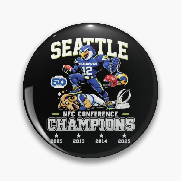 Item preview, Seattle Seahawks 2025 Nfc Champions  designed and sold by my-dog-funny.