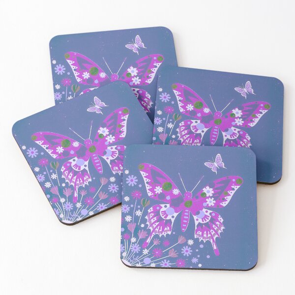 Item preview, Enchanted Floral Butterfly designed and sold by joycrysstudio.