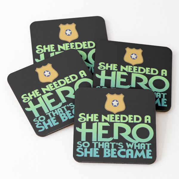 Item preview, She Needed A Hero (Bunny Cop Version) designed and sold by yonkocreative.