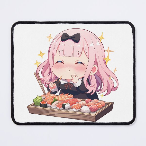 Item preview, Chika Fujiwara Kaguya Sama Love Is War Chibi Sushi Snack designed and sold by Spraykart.