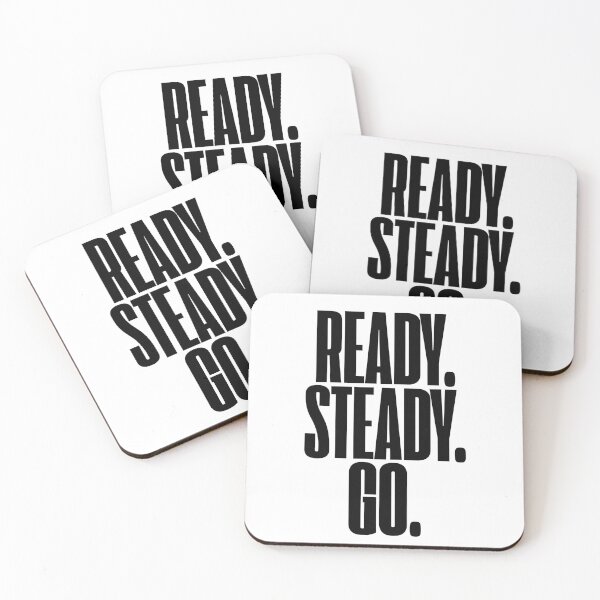 Item preview, Ready Steady Go HS4 – Bold Song Title Typography designed and sold by eMKa82.