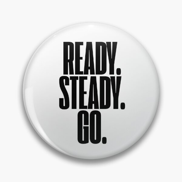 Item preview, Ready Steady Go HS4 – Bold Song Title Typography designed and sold by eMKa82.