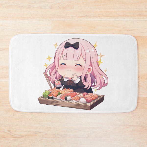 Item preview, Chika Fujiwara Kaguya Sama Love Is War Chibi Sushi Snack designed and sold by Spraykart.