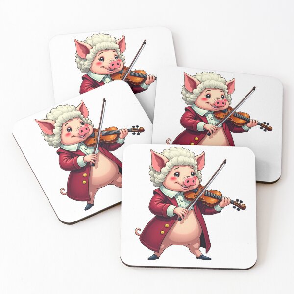 Item preview, Mozart Pig designed and sold by BysonDesigns.