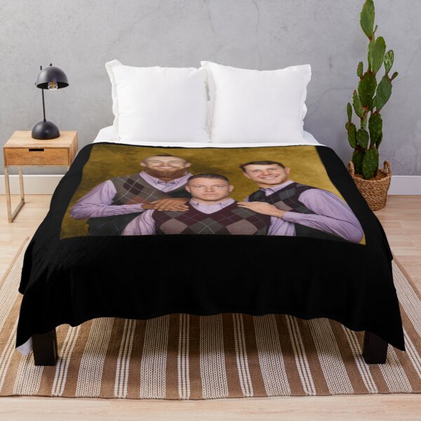 Item preview, Christian McCaffrey George Kittle Brock Prudy Step Brothers Football, San Francisco Football designed and sold by my-dog-funny.