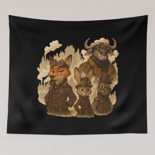 Item preview, Zootopia Steam Punk designed and sold by yonkocreative.