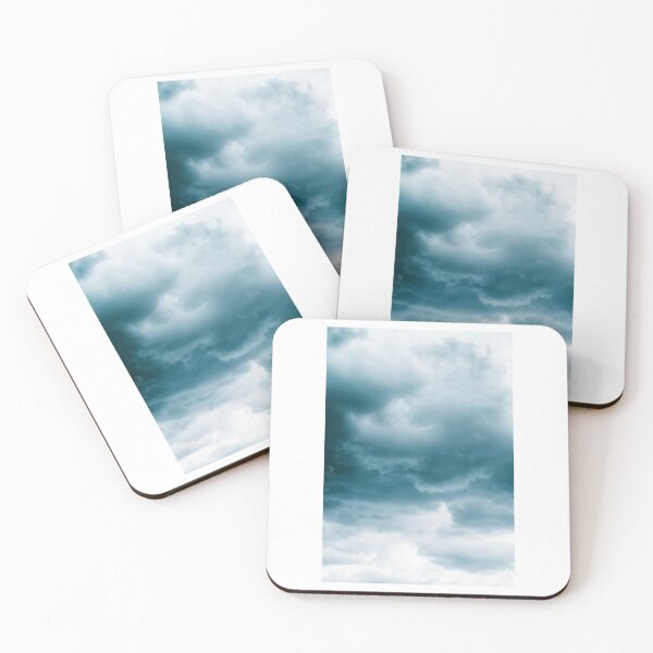 Item preview, Grey and White Cloudy Skies Photographic Print designed and sold by Mother-Nature65.