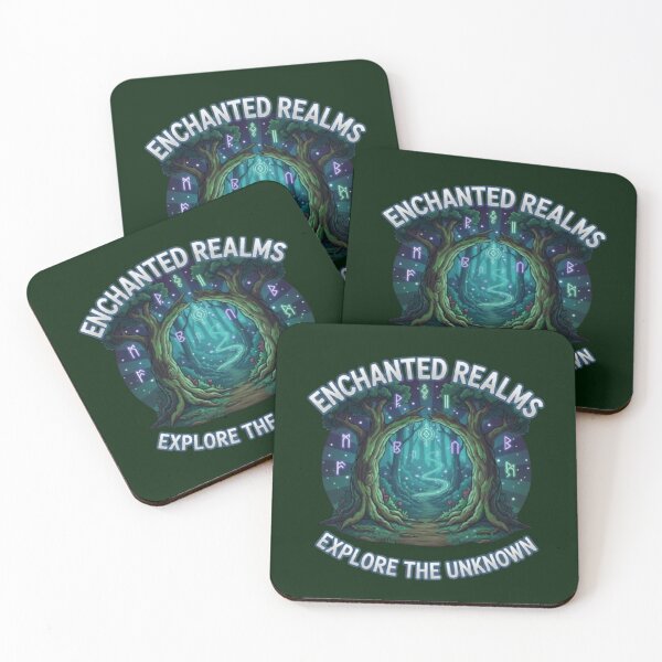 Item preview, Enchanted Realms – Mystical Forest Gateway designed and sold by Dogandesighn.