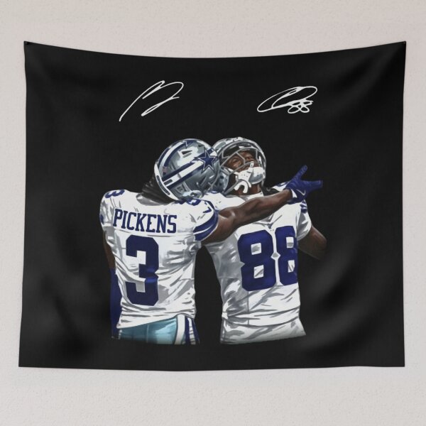 Item preview, George Pickens and Ceedee Lamb Fantastic Duo Signature  designed and sold by my-dog-funny.
