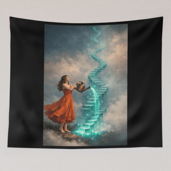 Item preview, Nurturing the Celestial Path: A Dream's Luminous Ascent designed and sold by Jason123za.