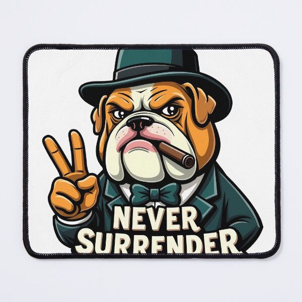 Item preview, Winston Churchill Bulldog designed and sold by BysonDesigns.