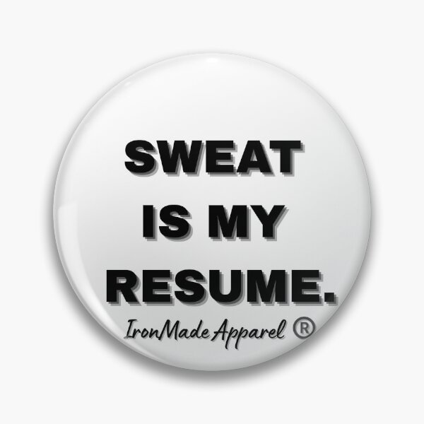 Item preview, Sweat Is My Resume Electrician Shirt – Proud Electrician Workwear Tee for Linemen, Electrical Workers & Skilled Trades designed and sold by IronMade Apparel.