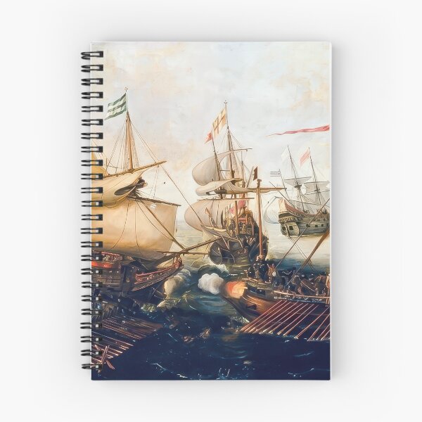 Item preview, Attack on Spanish Treasure Galleys Dramatic Naval Battle designed and sold by TheSoulOfArt.