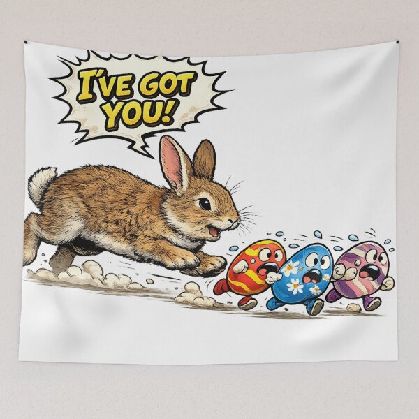 Item preview, Run Eggs Run! The Easter Bunny Is Coming! designed and sold by RolMerch.