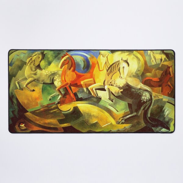 Item preview, Horses by Mainie Jellett (c.1920) // Public Domain designed and sold by Vernissage-dart.